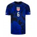 Fotbalové Dres Spojené státy Yunus Musah #6 Venkovní MS 2022 Krátký Rukáv